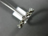 ESTATE .26CT DIAMOND 14K YELLOW GOLD 3D FLOWER FILIGREE WEDDING ANNIVERSARY RING
