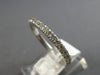 1.10CT DIAMOND 14KT WHITE GOLD 2MM ETERNITY COMFORT FIT WEDDING ANNIVERSARY RING