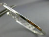 ESTATE .20CT DIAMOND 14K WHITE GOLD CLASSIC MULTI CLUSTER FLOWER BANGLE BRACELET