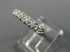 ANTIQUE .16CT DIAMOND PLATINUM CLASSIC 7 STONE WEDDING ANNIVERSARY RING #26216