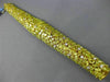 ESTATE MASSIVE 35.46CT WHITE & FANCY YELLOW DIAMOND 18KT WHITE GOLD 3D BRACELET