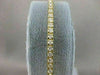 ESTATE 5.00CTW DIAMOND 14KT YELLOW GOLD LINE TENNIS BRACELET F/G VS 3MM #18411