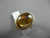 ESTATE MASSIVE 22.27CTW FANCY DIAMOND & AAA SMOKY TOPAZ 18KT YELLOW GOLD RING