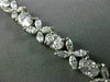 ESTATE CERTIFIED 22.75CT DIAMOND PLATINUM HANDCRAFTED CHOKER TENNIS NECKLACE D/E