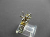 ESTATE .80CT DIAMOND 14KT WHITE & YELLOW GOLD SEMI MOUNT ENGAGEMENT RING #17364