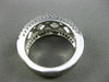 ANTIQUE 1.58CT DIAMOND 14KT WHITE GOLD X LATTICE DESIGN ANNIVERSARY RING #16630