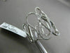 ESTATE LARGE .60CT ROUND DIAMOND 14K WHITE GOLD 3D MULTI WAVE INFINITY LOVE RING