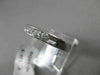 ESTATE .50CT ROUND DIAMOND 14KT WHITE GOLD 5 STONE CHANNEL ANNIVERSARY RING