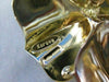 ANTIQUE 14 KT YELLOW GOLD PIN / BROOCH. DEPICTS FAN LIKE FLOWER BUNCH / SHEAVES
