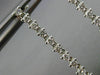 ESTATE LONG 2.25CT DIAMOND 14KT WHITE GOLD 3D HEART LOVE HALO HANGING EARRINGS