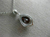 1.74CT DIAMOND & AAA GARNET 14K WHITE GOLD TEAR DROP FILIGREE MILGRAIN PENDANT