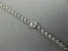 LARGE 2.05CT DIAMOND 18K WHITE GOLD 3D CIRCLE OF LIFE FLOWER BY THE YARD PENDANT