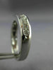 ESTATE .40CT DIAMOND PLATINUM 3D CLASSIC CHANNEL WEDDING ANNIVERSARY RING #18808