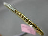 ESTATE .22CT DIAMOND 14K WHITE & YELLOW GOLD 3D PAVE ROPE DESIGN BANGLE BRACELET