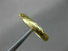 ESTATE 14KT YELLOW GOLD 3D CLASSIC MATTE & SHINY X LOVE HOOP EARRINGS #26314