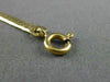 ESTATE LONG 14KT YELLOW GOLD 3D CLASSIC HERRINGBONE CHAIN BRACELET #25321