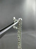ESTATE LARGE 1.30CT DIAMOND 14KT TWO TONE GOLD 3D FLOWER HEART HANGING EARRINGS