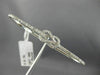 ESTATE LARGE .76CT ROUND DIAMOND 14KT WHITE GOLD 3D LOVE KNOT 3 FINGER FULL RING