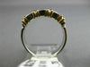 ESTATE .75CT PRINCESS DIAMOND 14KT TWO TONE GOLD WEDDING ANNIVERSARY RING #7305