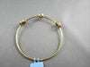 ANTIQUE HAMMER LOOK 3.92CT SMOKY TOPAZ & CITRINE 14KT YELLOW GOLD BANGLE !!!!