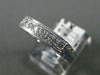 ESTATE .30CT DIAMOND 18K WHITE GOLD 3D FILIGREE WEDDING ANNIVERSARY RING #16944