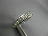 2.20CT ROUND DIAMOND 14K WHITE GOLD 3D CHANNEL ETERNITY WEDDING ANNIVERSARY RING