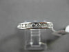 ESTATE 1.15CT ROUND DIAMOND 14KT WHITE GOLD CLASSIC CHANNEL ETERNITY RING 3.5mm