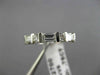 ESTATE .75CT DIAMOND 14KT WHITE GOLD 3D CLASSIC WEDDING ANNIVERSARY RING #18914
