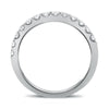 .50CT DIAMOND PLATINUM WHITE GOLD ROUND SEMI ETERNITY WEDDING ANNIVERSARY RING