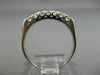 ANTIQUE .16CT DIAMOND PLATINUM CLASSIC 7 STONE WEDDING ANNIVERSARY RING #26216