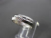 ANTIQUE 14K WHITE GOLD 3D FILIGREE ETERNITY WEDDING ANNIVERSARY RING BAND #18954