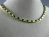 ESTATE 15.88CT DIAMOND & AAA SAPPHIRE 18KT YELLOW GOLD 3D ETERNITY LOVE NECKLACE