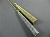 ESTATE .13CT DIAMOND 14K WHITE & YELLOW GOLD MESH LARIAT ELONGATED LOVE NECKLACE