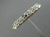 ANTIQUE .16CT DIAMOND PLATINUM CLASSIC 7 STONE WEDDING ANNIVERSARY RING #26216
