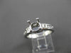 ESTATE .55CT DIAMOND 14KT WHITE GOLD LUCIDA SEMI MOUNT ENGAGEMENT RING #18223