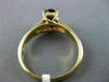 ESTATE 1.50CT RHODOLITE 14K YELLOW GOLD 3D SOLITAIRE OVAL LUCIDA ENGAGEMENT RING