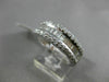 ESTATE WIDE 1.82CT ROUND & BAGUETTE DIAMOND 18KT WHITE GOLD CLASSIC WEDDING RING