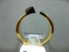 ESTATE .40CT PRINCESS CUT DIAMOND 14KT YELLOW & WHITE GOLD ENGAGEMENT RING #1104