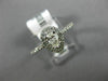 ESTATE .51CT ROUND & PEAR DIAMOND 14KT WHITE GOLD SEMI ETERNITY ENGAGEMENT RING