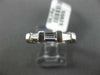 ESTATE WIDE .59CT BAGUETTE & DIAMOND 14KT WHITE GOLD 3D WEDDING ANNIVERSARY RING