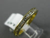 ESTATE .46CT DIAMOND 14KT YELLOW GOLD CLASSIC FILIGREE WEDDING ANNIVERSARY RING