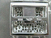 ESTATE .26CTW DIAMOND 16MM 3 ROW SQUARE FILIGREE PEARL LOCK F/G VS #21505