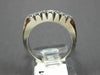 ANTIQUE .51CT DIAMOND 14KT WHITE GOLD 3D CLASSIC WEDDING ANNIVERSARY RING #11661