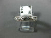 ANTIQUE WIDE .83CT DIAMOND PLATINUM 3D CLASSIC ETERNITY ANNIVERSARY RING #329