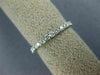 .40CT DIAMOND 18K WHITE GOLD 3D ROUND COMFORT FIT SEMI ETERNITY ANNIVERSARY RING