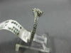 ESTATE .25CT DIAMOND 14KT WHITE GOLD 2 STONE CRISS CROSS SEMI ETERNITY LOVE RING