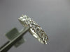 .93CT DIAMOND 18KT WHITE GOLD 3D ROUND MULTI HEART 3/4 ETERNITY ANNIVERSARY RING