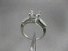 ESTATE .50CT DIAMOND 14K WHITE GOLD ENGAGEMENT RING SEMI MOUNT SETTING VVS 20004