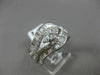 ESTATE 2.26CT DIAMOND 18KT WHITE GOLD MULTI SHAPE CLUSTER MARQUISE PROMISE RING