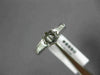 ESTATE .30CT DIAMOND 18KT WHITE GOLD 3D ROUND SEMI MOUNT ENGAGEMENT RING #8990